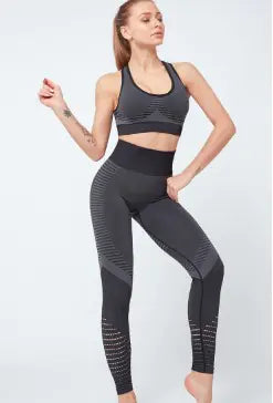 Sporty Two-Piece Set with Gathered Design