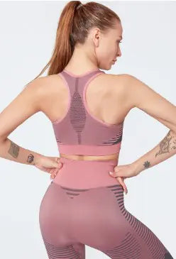 Sporty Two-Piece Set with Gathered Design